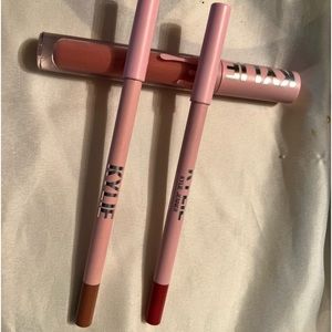 Lip liner and lipstick